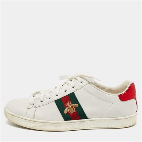 gucci ace python sneakers|Gucci embroidered sneakers.